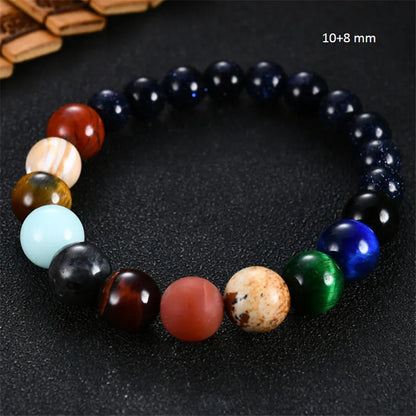 Space Planets Bracelet,Chakra Bracelet