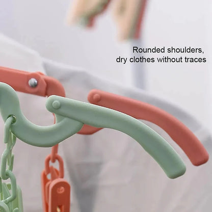 Foldable Baby Clothes Hangers - Travel-Friendly