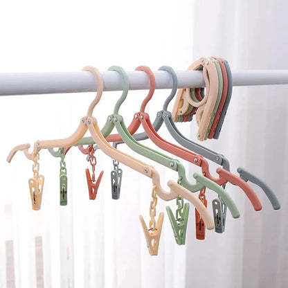 Foldable Baby Clothes Hangers - Travel-Friendly