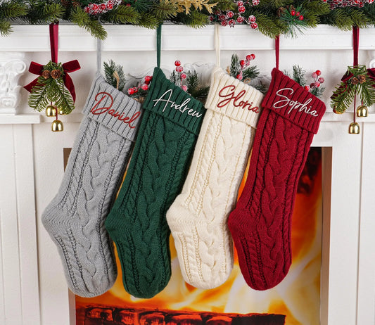 Personalized Embroidered Christmas Stocking