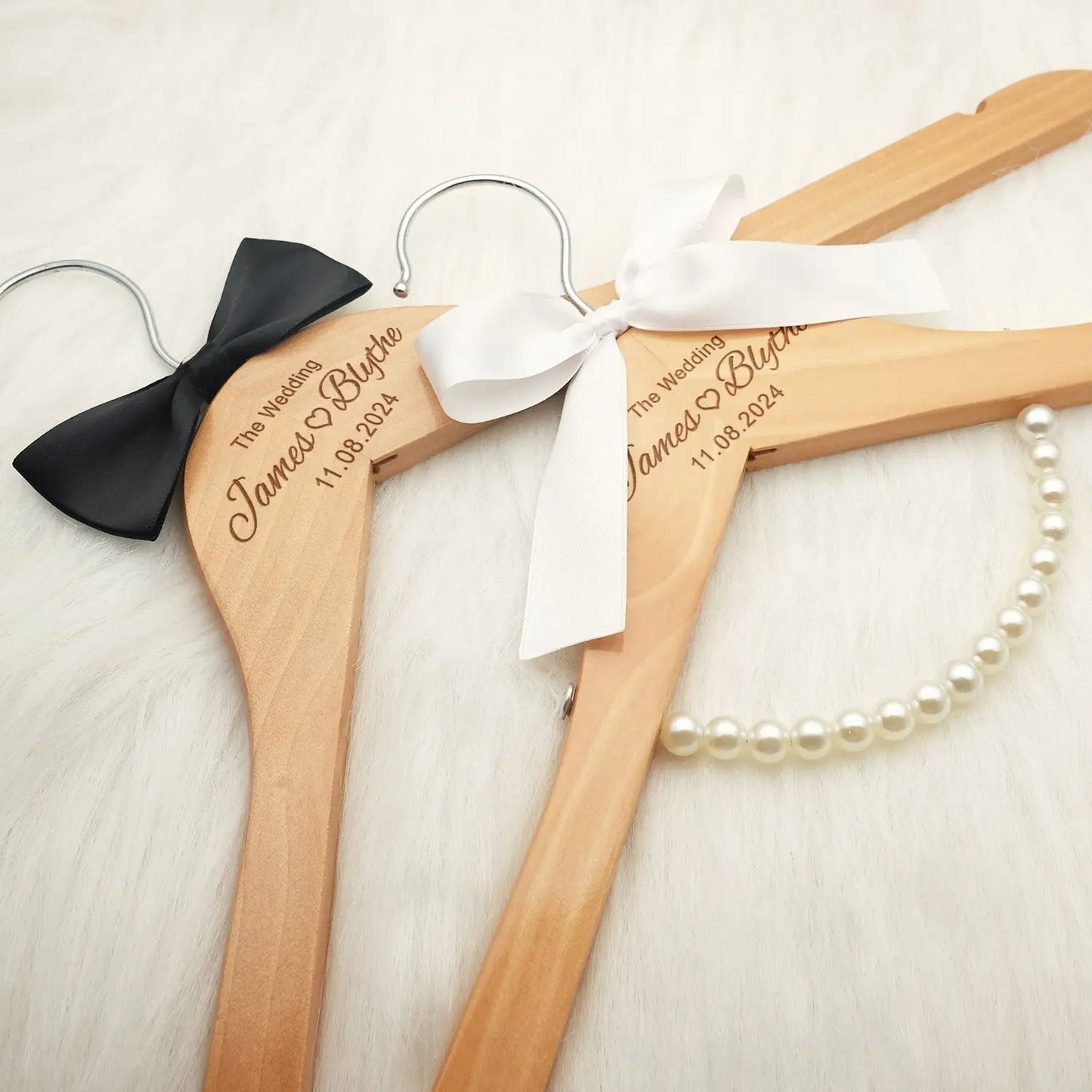 Custom Engraved Wedding Dress Hanger