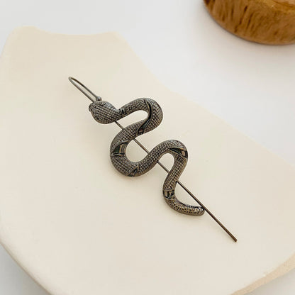 Exaggerated Snake Wrap Ear Crawler Earrings