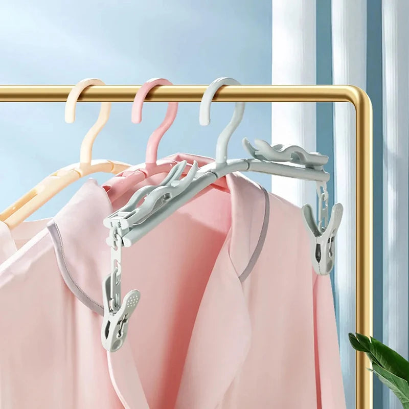 Foldable Baby Clothes Hangers - Travel-Friendly