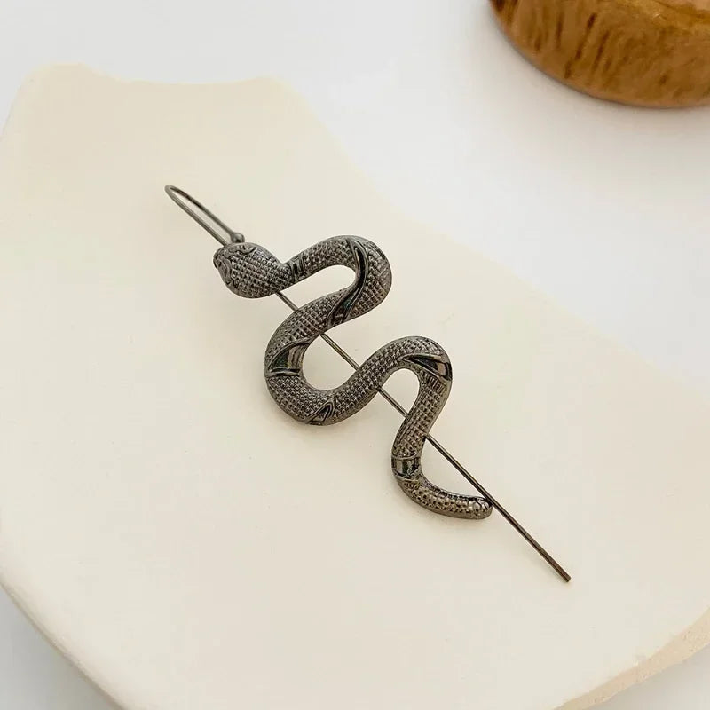 Exaggerated Snake Wrap Ear Crawler Earrings