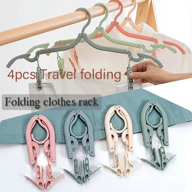 Foldable Baby Clothes Hangers - Travel-Friendly